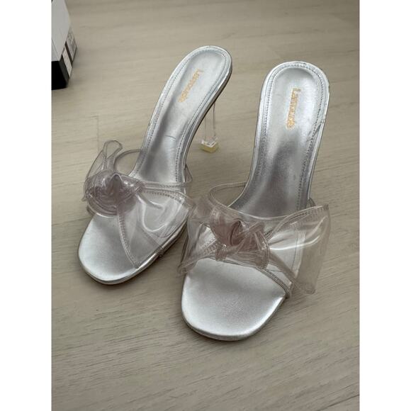 Larroude Mariah Heel in Silver - Picture 12 of 15